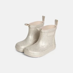 Bundgaard krótkie kalosze barefoot Misty Ivory Sparkle – Chwali Piętka