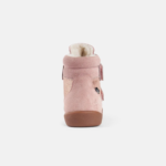 Bundgaard Milo Barefoot Vintage Rose Glitter ocieplane buty zimowe z naturalną wełną i membraną TEX – Chwali Piętka