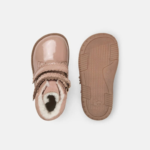 Bundgaard Rabbit Scallop Dusty Rose – ocieplane buty zimowe dla dzieci z wełną i membraną TEX | Chwali Piętka