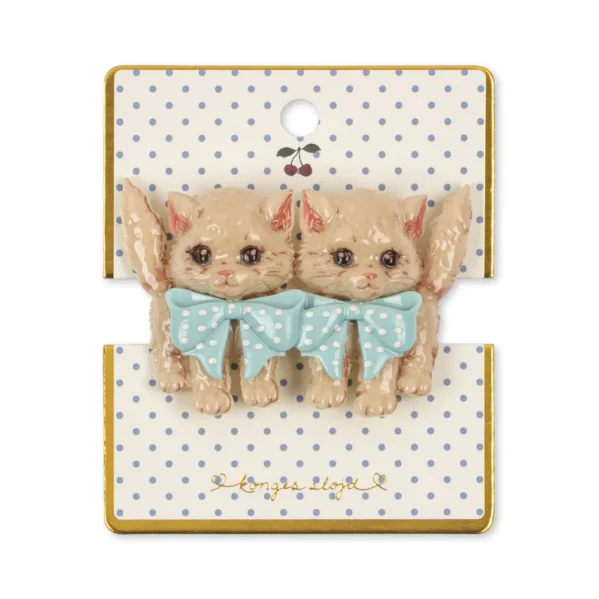Konges Slojd Kitty Big Hair Clip – duża spinka do włosów z kotkiem | Chwali Piętka