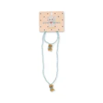 Konges Slojd Kitty Necklace and Bracelet Set – naszyjnik i bransoletka dla dzieci | Chwali Piętka