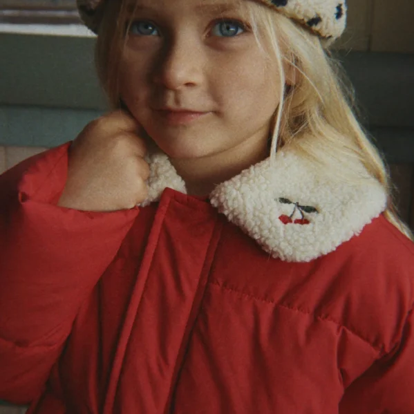 Konges Slojd kurtka dziecięca Alpi Collar Jacket Cardinal – Chwali Piętka