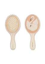 Konges Slojd Swan Beauty Set – szczotka i lusterko dla dziecka | Chwali Piętka