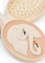 Konges Slojd Swan Beauty Set – szczotka i lusterko dla dziecka | Chwali Piętka