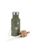 Konges Slojd Thermo Bottle 350 ml Green Kick It – bidon termiczny dla dzieci | Chwali Piętka