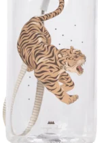 Konges Slojd Water Bottle Tiger Ruggito – bidon dla dzieci z otwieraniem na klik | Chwali Piętka