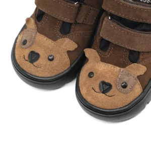 MRUGAŁA Andy Puppy Mokka lekko ocieplane buty dziecięce z membraną TE-POR – Chwali Piętka