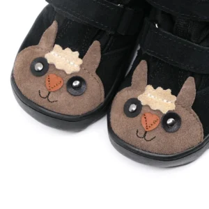 MRUGAŁA Neko Barefoot Alpaca Black – odblask z tyłu buta | Chwali Piętka