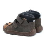 MRUGAŁA Neko Barefoot Bear Grey lekko ocieplane buty dziecięce z membraną TE-POR – Chwali Piętka