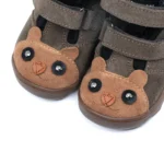 MRUGAŁA Neko Barefoot Bear Grey lekko ocieplane buty dziecięce z membraną TE-POR – Chwali Piętka