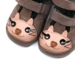 MRUGAŁA Neko Barefoot Kitty Grey lekko ocieplane buty dziecięce z membraną TE-POR – Chwali Piętka