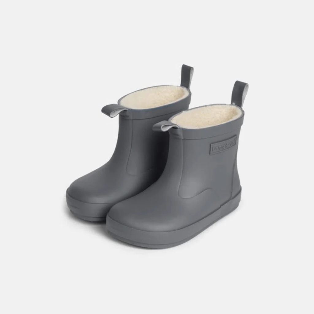 Bundgaard Rain Slate ocieplane kalosze barefoot dla dzieci
