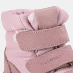Różowe buty zimowe dziecięce Emel EV 2778-19 w króliczki z membraną Te-Por